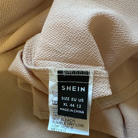 SHEIN Soft Pink Women's Blouse - Picture 3 of 4